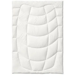 Kauffmann Steppdecke , Weiß , Textil , Füllung: Wildseide , 155x220 cm , Oeko-Tex® Standard 100 , Heimtextilien, Kopfpolster & Bettdecken, Bettdecken, Steppdecken