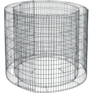 bellissa Gabionen-Hochbeet Rund 80 cm x Ø 92 cm