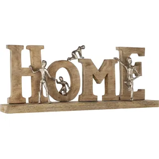 Gilde "Deko-Schriftzug HOME", naturfarben