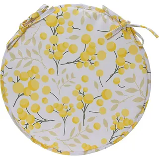 Kissen Decoris Ø 39 x 4 cm - Marke: Decoris - EAN: 8720725437920 - Gelb