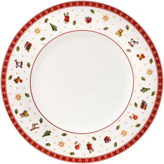 Villeroy & Boch Toy's Delight Specials Speiseteller 27 cm Rot/Weiß
