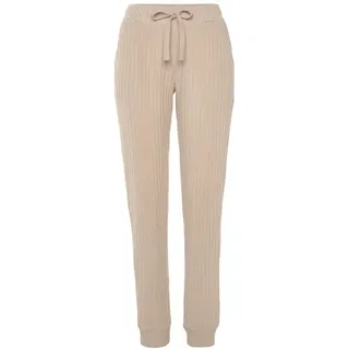 LASCANA Homewearhose Lounge-/ Strickhose beige 36/38