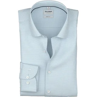 OLYMP Langarmhemd »Level Five« Under-Button-down-Kragen, Businesshemd, body fit, fein strukturiert