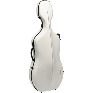 GEWA Celloetui AIR 3.9 kg weiß/schwarz Made in Germany extrem bruchsicher, beste Insolationseigenschaften