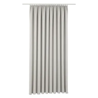 Verdunkelungsvorhang OTTO HOME "Solana" Gr. 8, grau (hellgrau), B:280cm H:245cm, Polyester, Gardinen, Verdunkelungsvorhang, Breite 280 cm, Überbreite, einfarbig, Raumteiler, Topseller