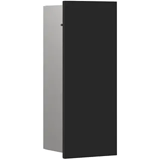 EMCO Asis Pure Hochschrank 43,5 x 17,0 cm Schwarz MDF