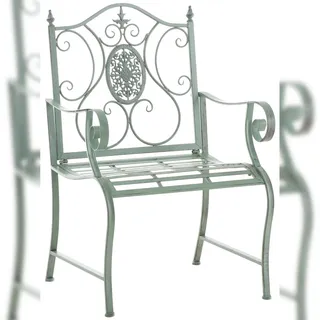 CLP Punjab Gartenstuhl 62 x 94 x 53 cm grün mit Armlehne