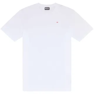 Diesel Just Microdiv Kurzarm-t-shirt - White - M