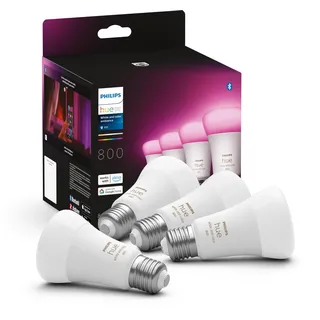 Philips LED-Lampe E27 9W 806 lm 4000 K 4 St.