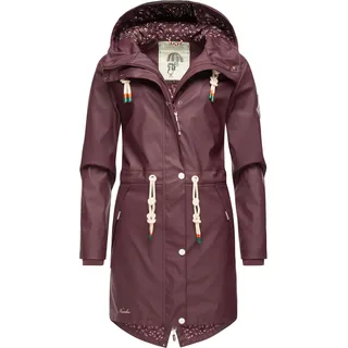 Navahoo Damen Jacke, Tropical Storm OO«, mit Kapuze, rot