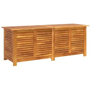 vidaXL Gartenbox mit Lüftungsschlitzen 150x50x56 cm Massivholz Akazie