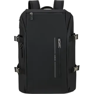 Laptoprucksack SAMSONITE "GLAM-GO 14,1 Zoll", Gr. B/H/T: 28,5cm x 43cm x 13cm, schwarz, Polyester, Rucksäcke Laptoprucksack, Unisex Reiserucksack, Travelrucksack mit vielen Fächern