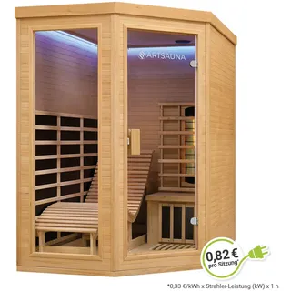 Artsauna Kolding mit Triplex-Heizsystem