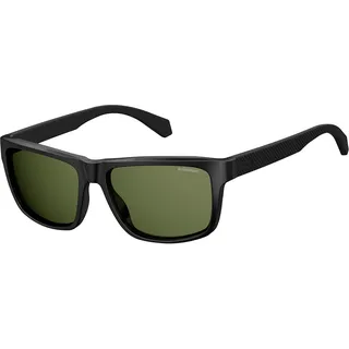 Polaroid Herren Pld 2058/S Sonnenbrille, Schwarz (Mtt Black), 55 EU