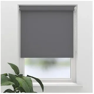 SOLUNA Tageslichtrollo T9, uni anthrazit, 80x190 cm