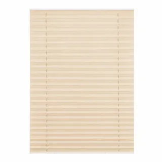 Lichtblick Dachfenster, Haftfix, ohne Bohren, mit Saugnäpfen, für Veluxdachfenster, Fensterplissee creme -