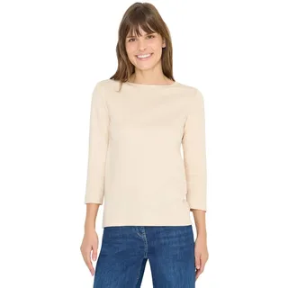 Cecil 3/4-Arm-Shirt Beige L