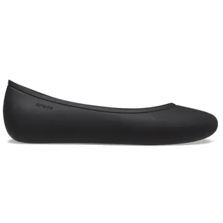 Crocs Damen Flat, Brooklyn Flat, Black 39/40 EU