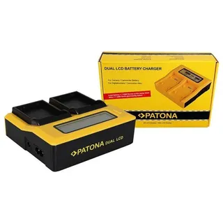PATONA Dual LCD Ladegerät für Nikon ENEL15