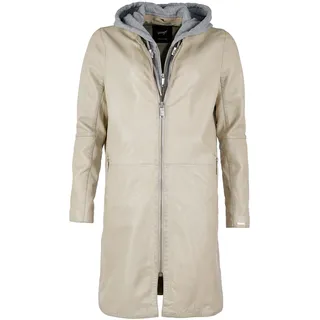 Maze Lederjacke »Ledermantel 4202199«, beige