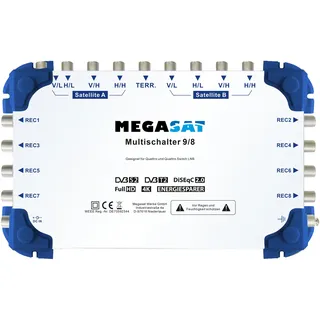 Megasat 0600151 Satblock-Verteilung 9 (8 Ausgänge