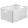 Aufbewahrungskorb Country 28L 43 x 33 x 22 cm weiß