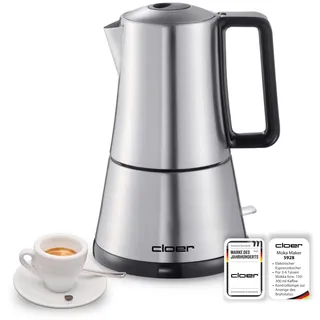 Cloer Moka Maker 0,3 l 6 Tassen Silber