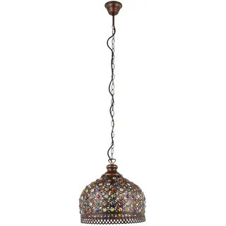 EGLO Jadida 1-flg. Ø 33 cm rund kupferfarben