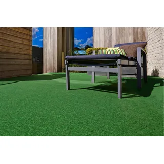 Andiamo Field Made in Belgium", grün, B:200cm H:4mm L:350cm, Nadelfilz, Polyester, Teppiche, Rasenteppich aus Nadelfilz, mit Noppen, - Terrasse