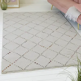 OTTO home Thoren Kurzflorteppich 80 x 150 cm Beige