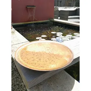 Edelrost Dekoschale rund, 30 cm