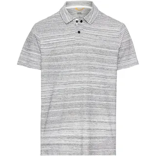 camel active Herren Kurzarm Poloshirt mit Cooling Effekt Grau, menswear-3XL