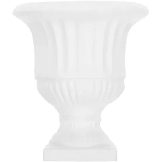 PRETYZOOM Vintage Wandvase Halbflasche Aus Gips Wandblumenvase Für Trockenblumen Wandmontierte Knospenvase Für Wohnzimmer Und Küche 12.00 * 10.50 * 5.00Cm 1 Stück