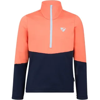 Ziener JARPS-Z midlayer junior", unisex, vibrant peach, 164