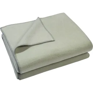 Zoeppritz Soft-Fleece Wohndecke 110 x 160 cm Grün