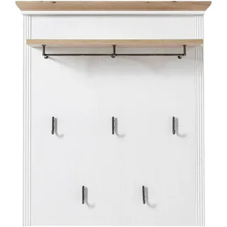 Landscape Garderobenpaneel Judith 93 x 107 x 30 cm Weiß