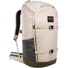 Tatonka Daypack City Pack 30l - Großer Rucksack mit Laptop-Fach und abnehmbarer Hüfttasche - aus recycelten Materialien - PFC-frei - 30 Liter Volumen (brown rice curve)