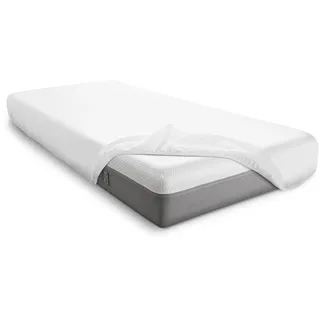 Sleezzz Vital wasserdichtes Molton Spannbettlaken mit antibakterieller Silber Veredelung 160 x 200 cm