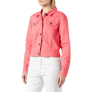 Noisy may Damen Nmdebra L/S Clr Denim Jacket S*, Sun Kissed Coral, S