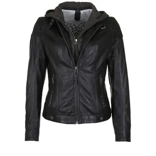 Mauritius Cacey LEGV Frauen Lederjacke schwarz Basics, Biker, Casual Wear
