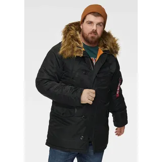 Alpha Industries N-3B VF 59 Parka schwarz 2XL