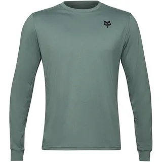 Long Sleeve Cycling Jersey Fox Ranger DR MD Hunter Green L