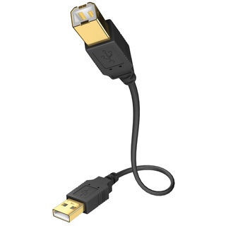 in-akustik Inakustik Premium High Speed USB 2.0 Kabel USB 2.0A - B, 1m)