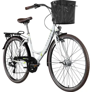 Zündapp Z700 Damenfahrrad 28 Zoll Fahrrad für Damen und Herren ab 150 cm pastellgrün 46 cm - Grün