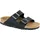 für Herren. 752481 Leder-Sandalen Arizona (Regular Fit) schwarz (42), Wohnung, Keine, Lässig