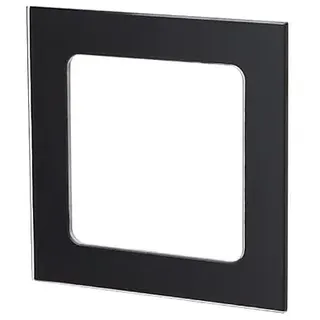 Wandschild aus Glas im eleganten deutschen/französischen Design, mit 1 Schlüssel und schwarzer Farbe. Ideal, um jedes Ambiente in Ihrem Zuhause zu modernisieren.