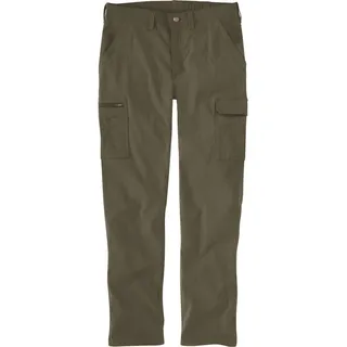 Carhartt Relaxed Tapered Carhartt Force Ripstop Cargo Pant burnished logs (GN6) W40 L34