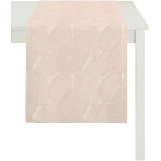 APELT 3002 48X140 60 Tischläufer, Polyester, Kupfer/Creme