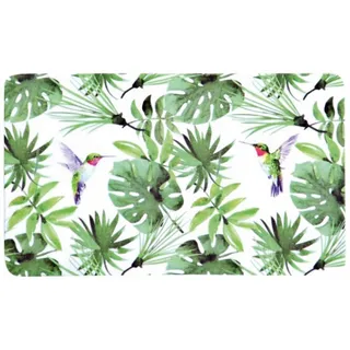 KESPER 31258 Dekor-Frühstücksbrettchen Motiv TROPICAL