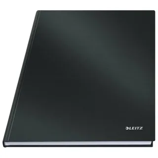Leitz Notizbuch A4 kariert Schwarz